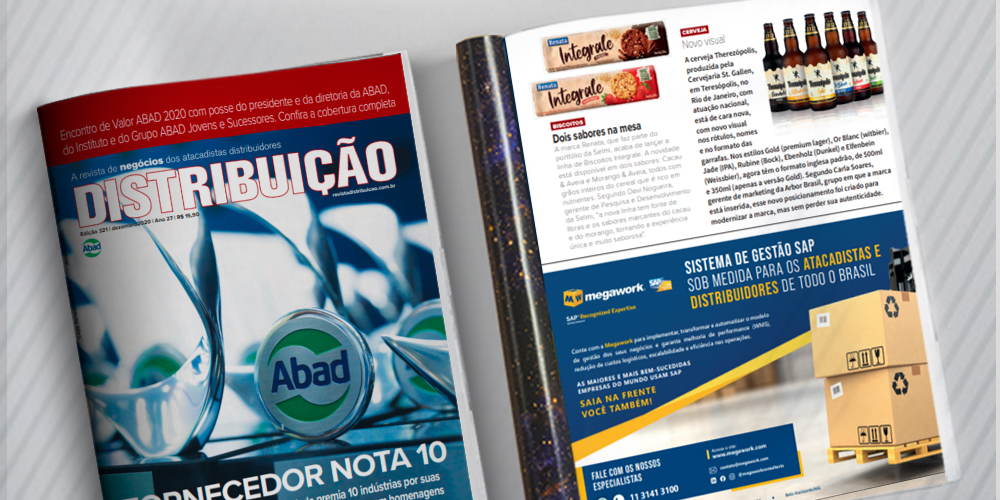 Megawork marca presença na Revista ABAD – Edição de Dezembro