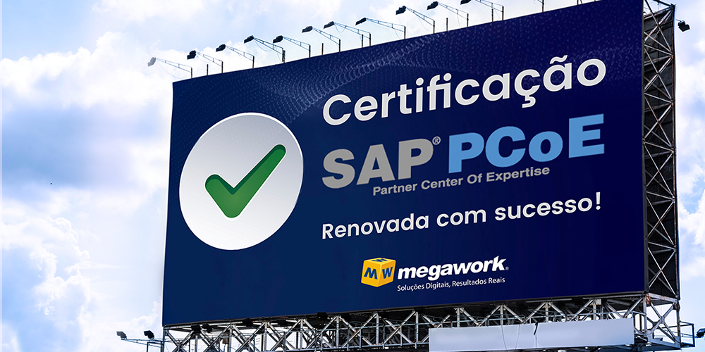 Megawork renova certificação SAP PCoE